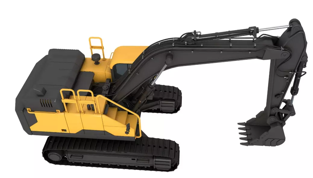 Mining Machinery Equipment Pack 3D model_5