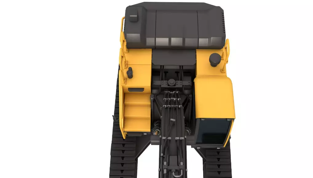 Mining Machinery Equipment Pack 3D model_12