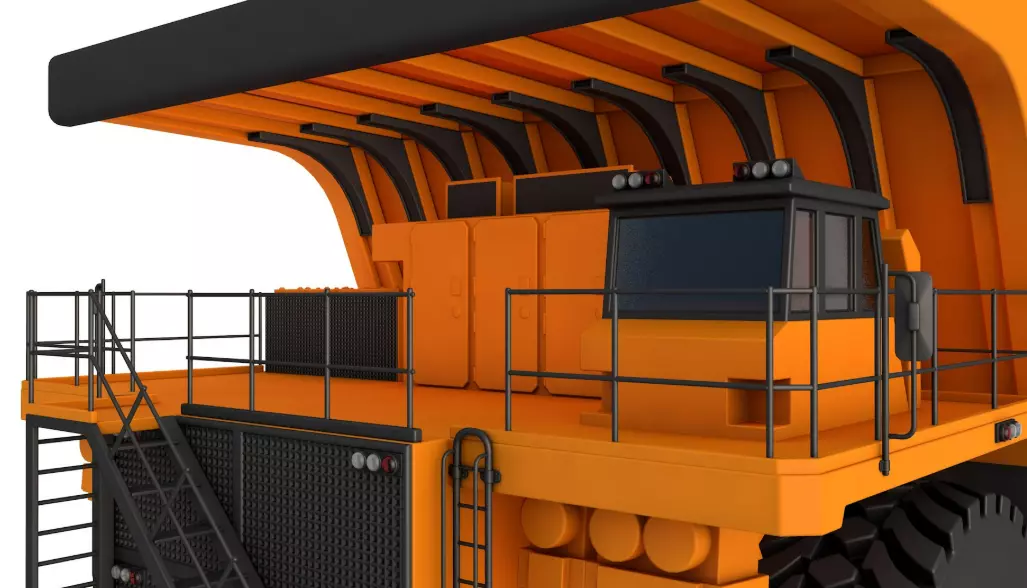 Mining Machinery Equipment Pack 3D model_16