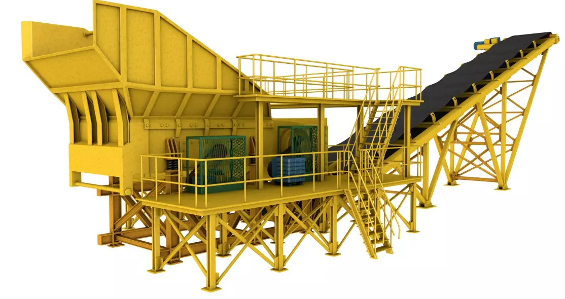 Mining Machinery Equipment Pack 3D model_18