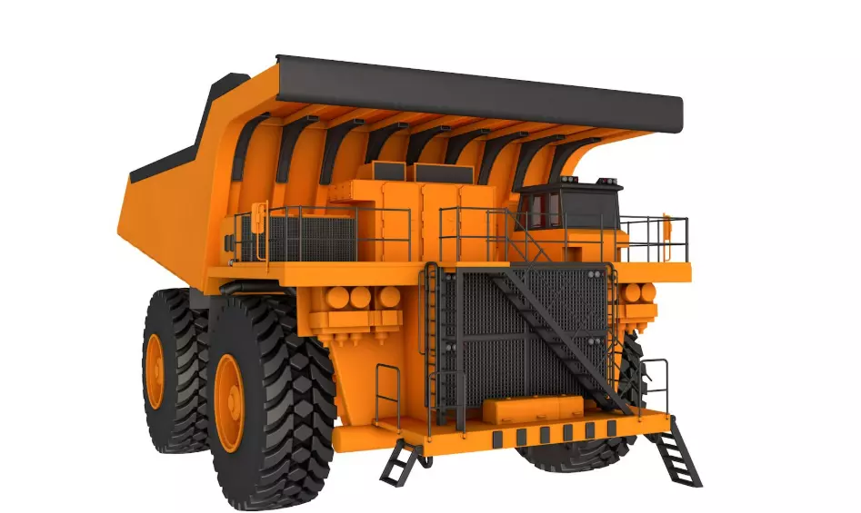 Mining Machinery Equipment Pack 3D model_3