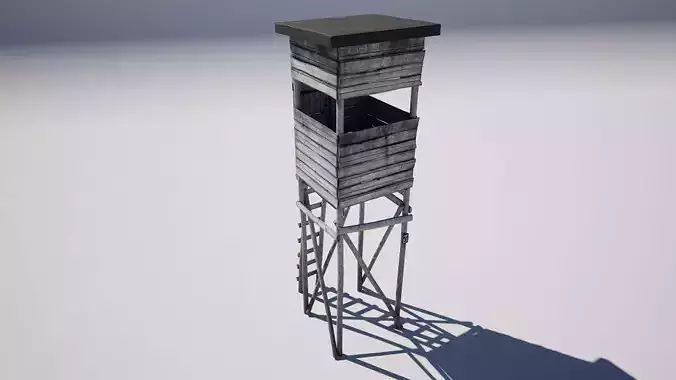 Wooden Hunting Tower