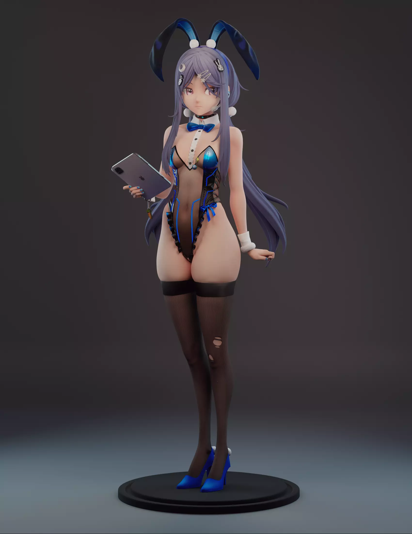 Exia bunny suit 3D print model