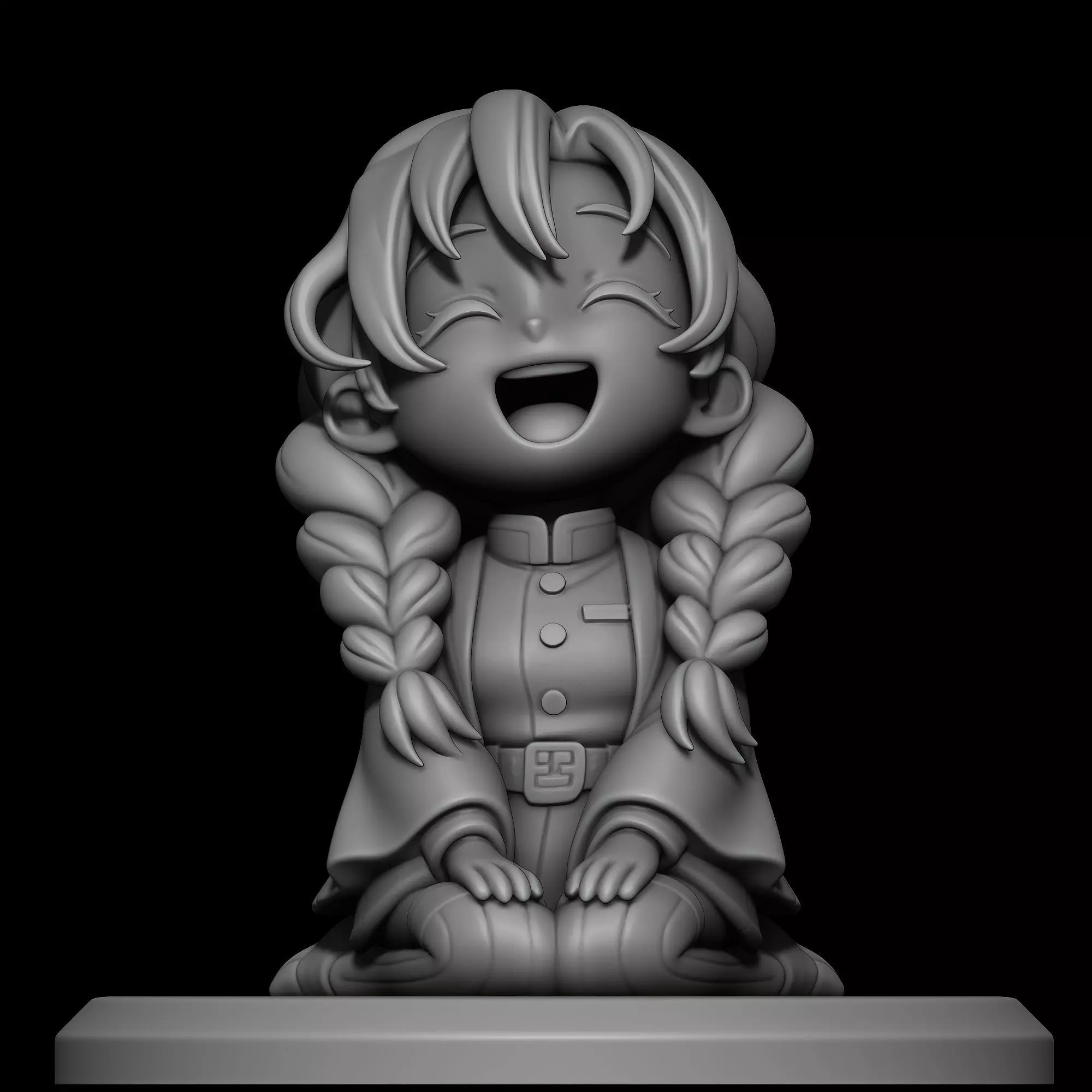 Mitsuri CHibi - Kimetsu no Yaiba 3D print model_2