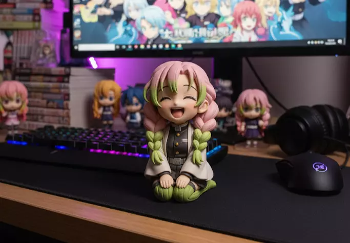 Mitsuri CHibi - Kimetsu no Yaiba 3D print model_0