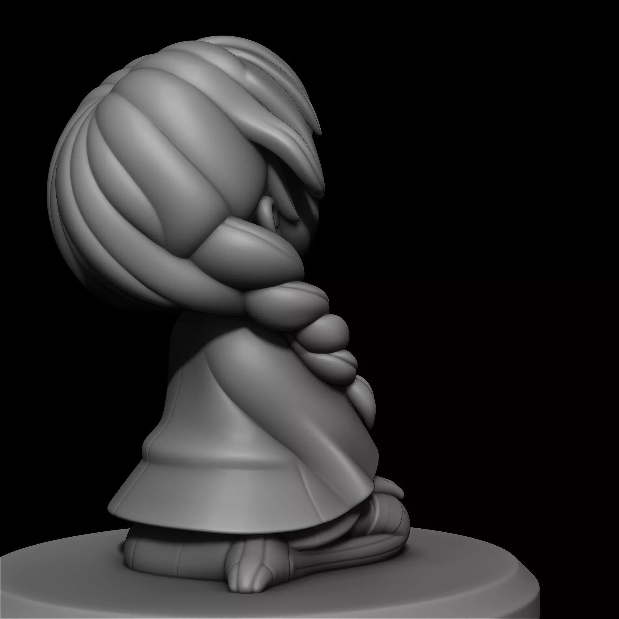 Mitsuri CHibi - Kimetsu no Yaiba 3D print model_4