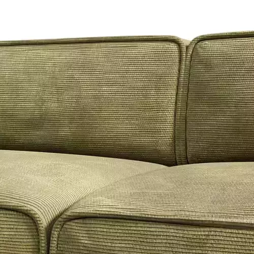 Sofa Carmo Low-poly 3D model