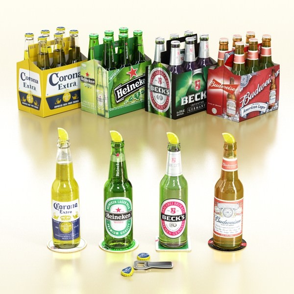 Beers - Full Collection 3D model_2