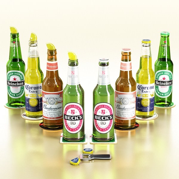 Beers - Full Collection 3D model_5