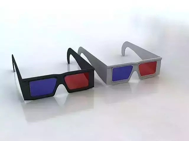 Anaglyph Glasses  3D model
