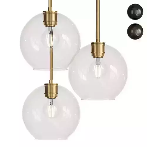 Arc Chandelier 3D Model