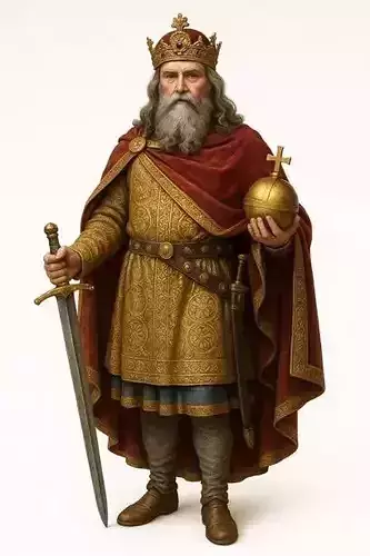 Carlomagno - Printable Doll