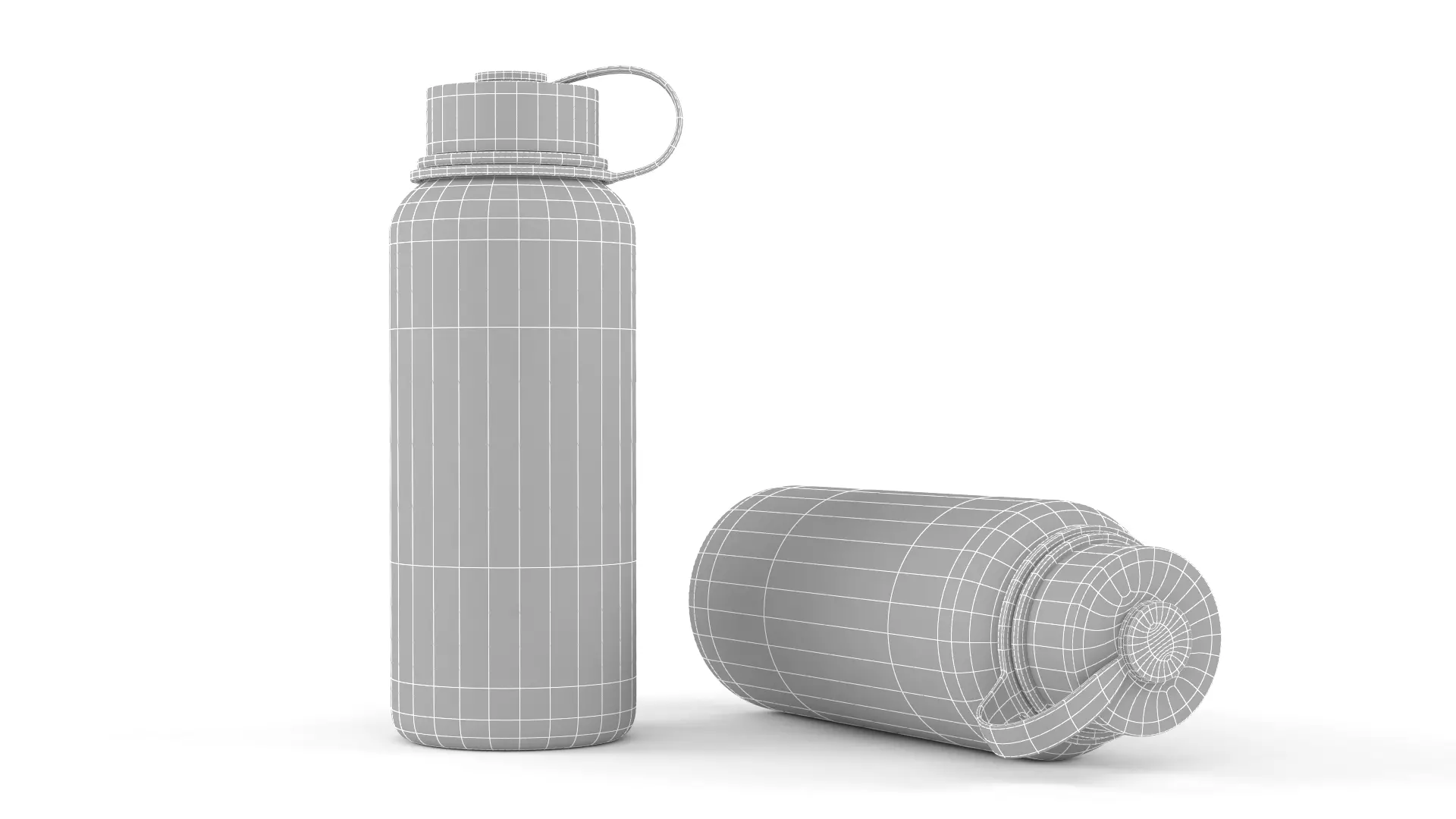 Water Bottle 3D model_5
