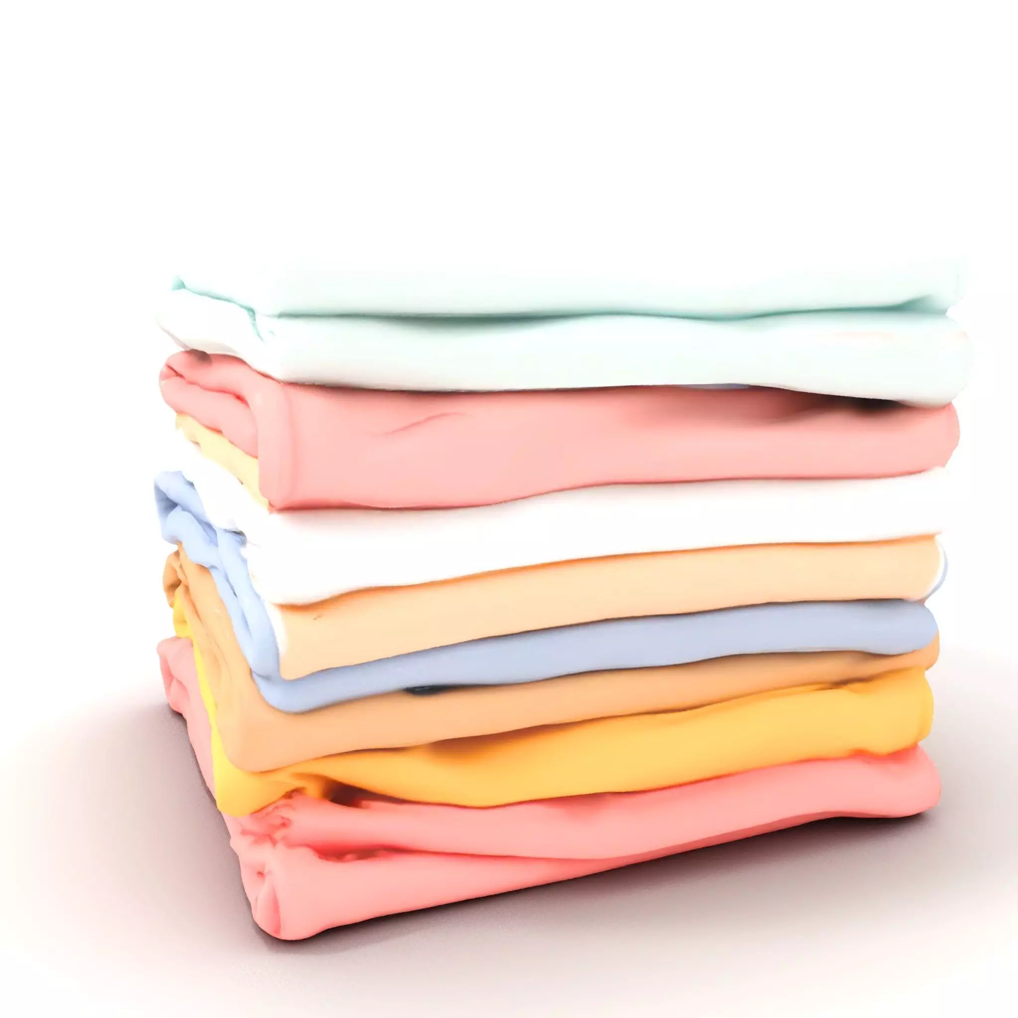 Pastel Fabric Stack model pack Texture_0