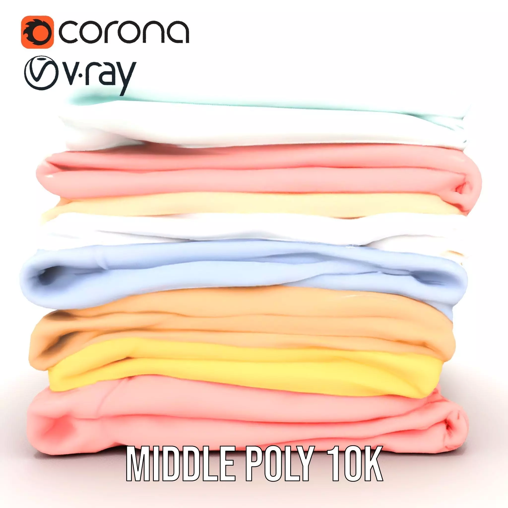 Pastel Fabric Stack model pack Texture_17