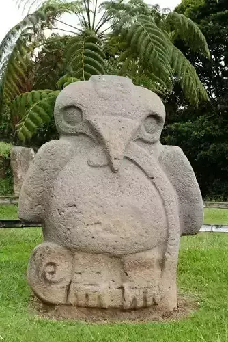 Aguila Escultura cultura San Agustin Huila Colombia 3D print model