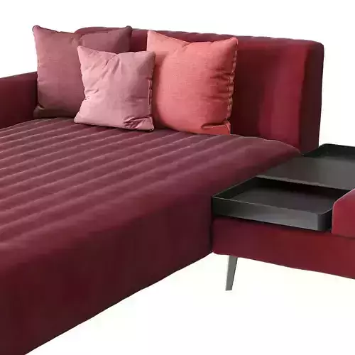 Sofa Liam Low-poly 3D model