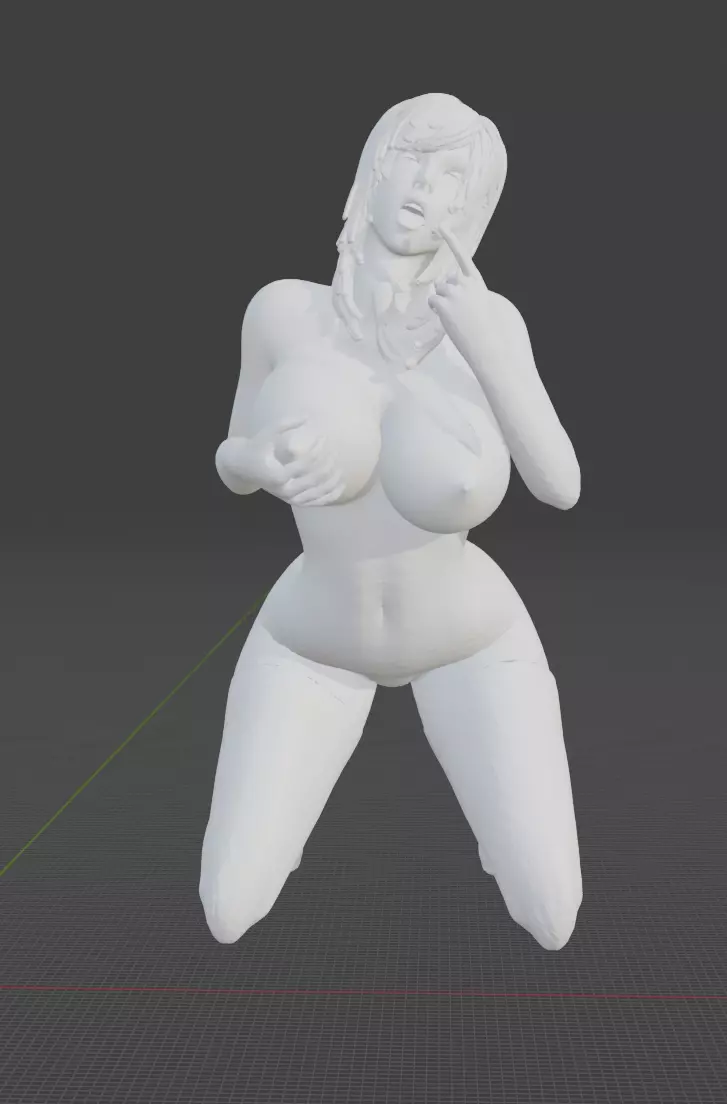 Ofice girl NSFW 3D print model_4