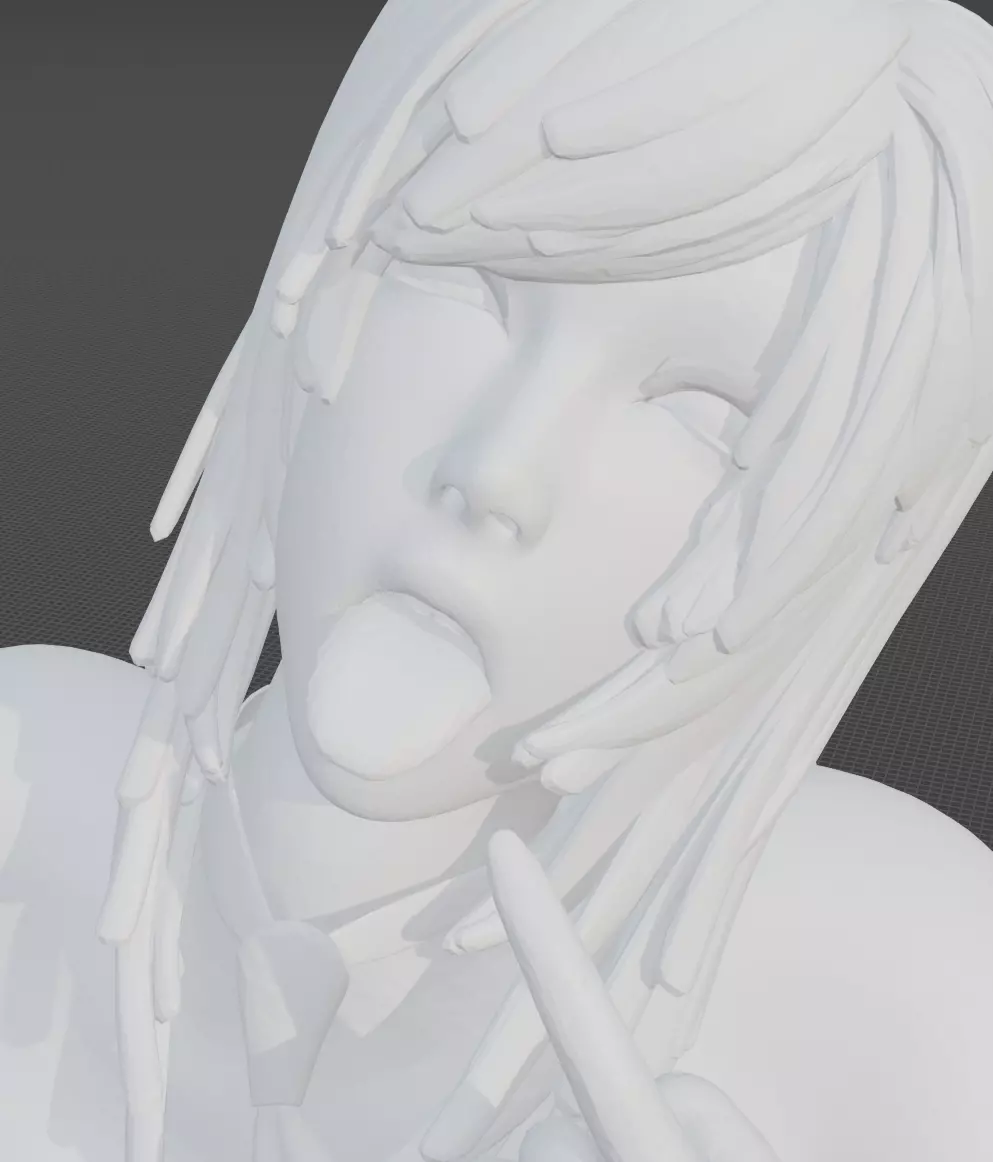 Ofice girl NSFW 3D print model_5