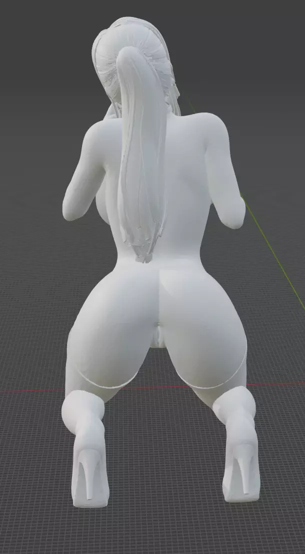 Ofice girl NSFW 3D print model_8