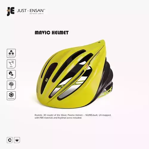 Mavic Plasma Helmet 3D model