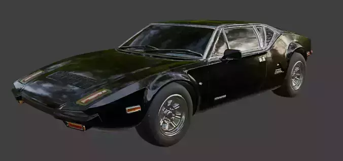 1971 De Tomaso Pantera 3d Model For Printing