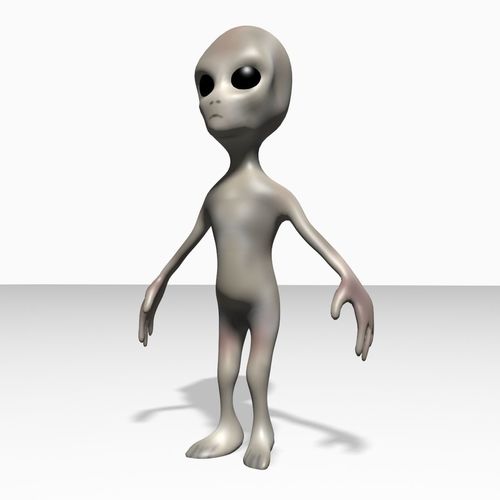 Alien 3D print model