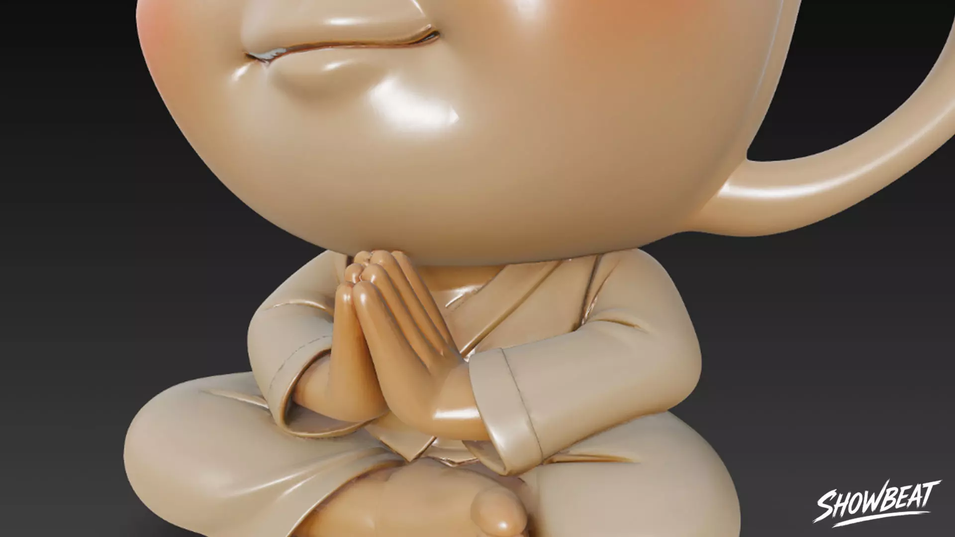 Chai Maestro - Italian Brainrot Low-poly 3D model_5