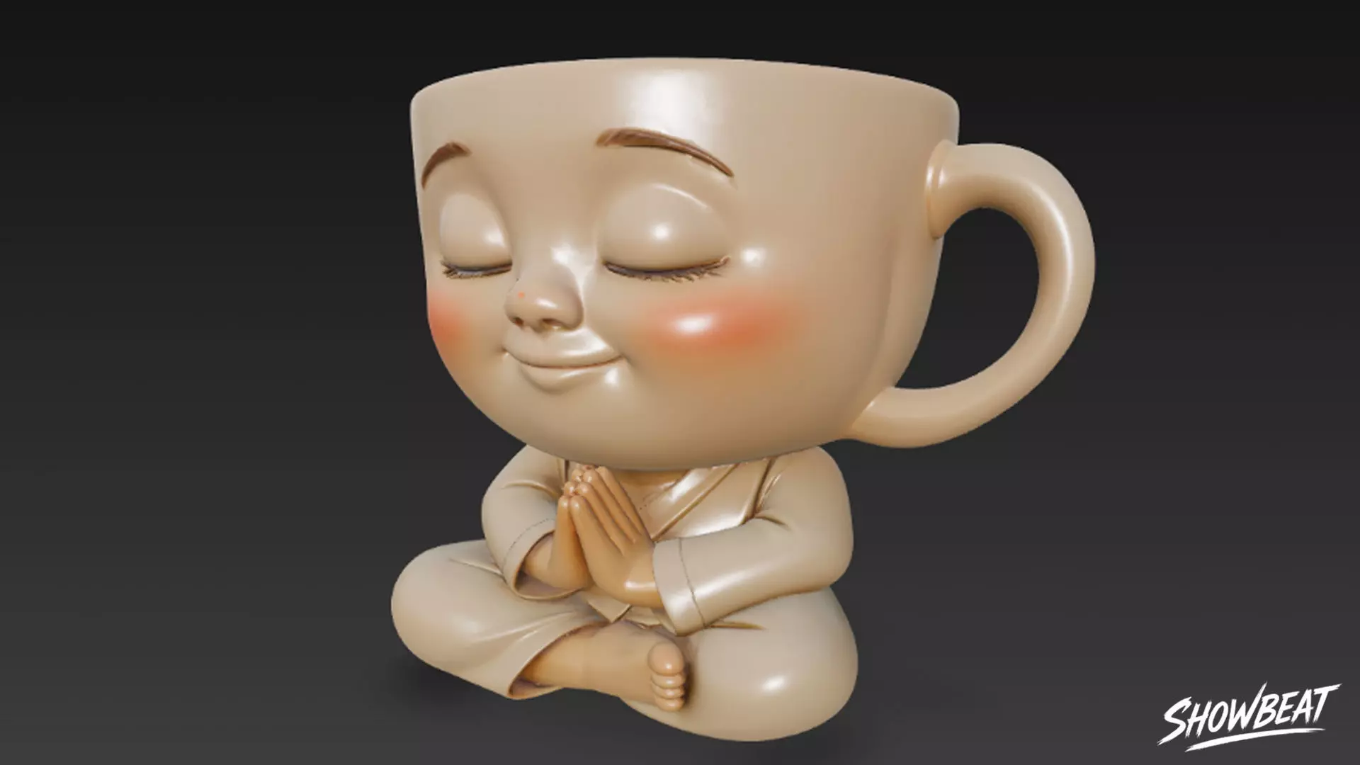 Chai Maestro - Italian Brainrot Low-poly 3D model_2