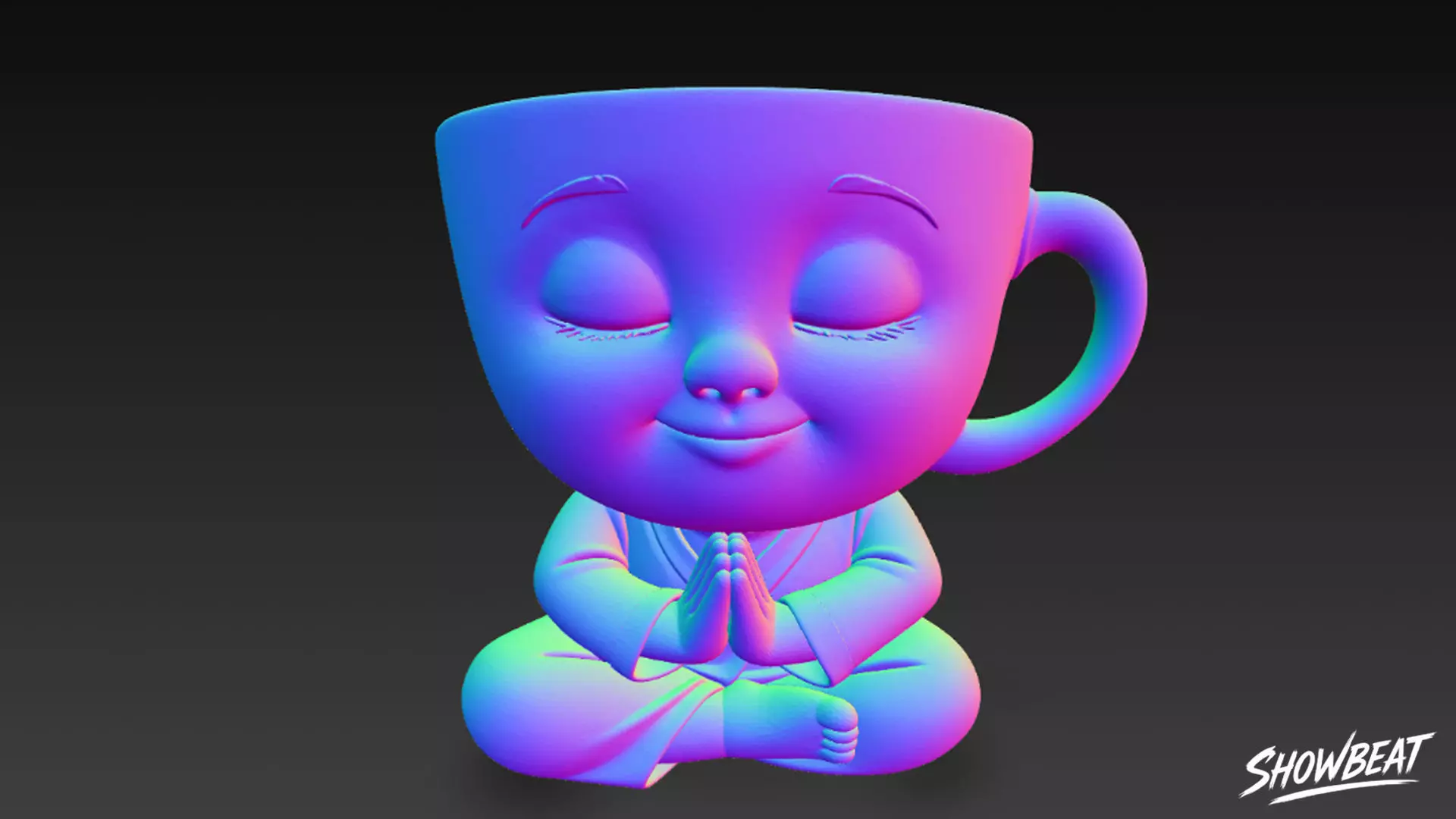 Chai Maestro - Italian Brainrot Low-poly 3D model_6