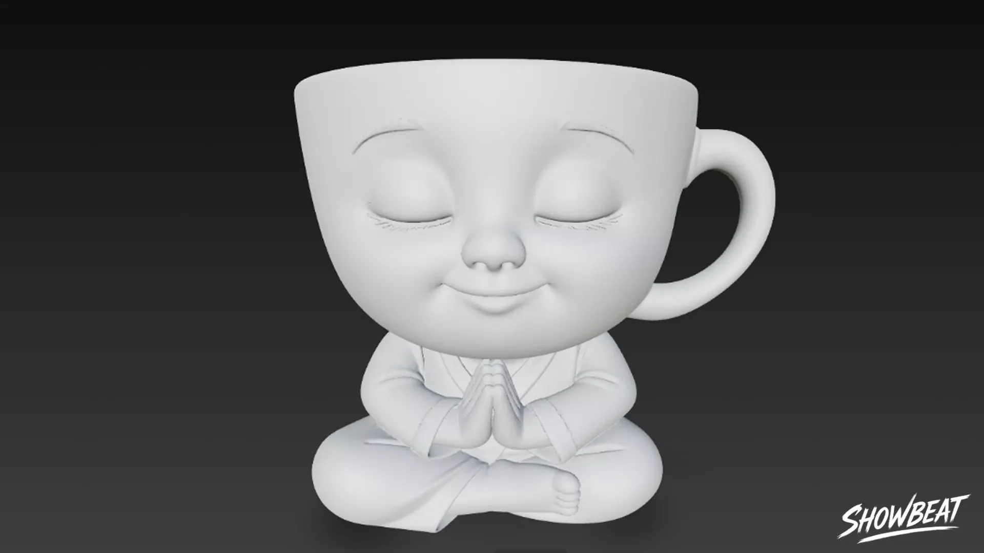 Chai Maestro - Italian Brainrot Low-poly 3D model_7