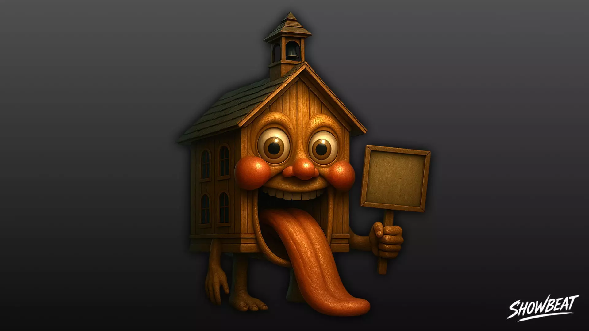 La Esok Sekolah - Italian Brainrot Low-poly 3D model