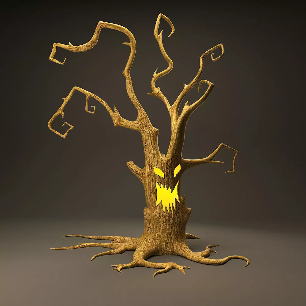 Scary tree 3D model