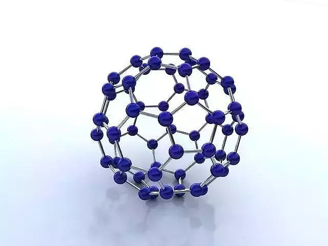 Buckminsterfullerene molecule