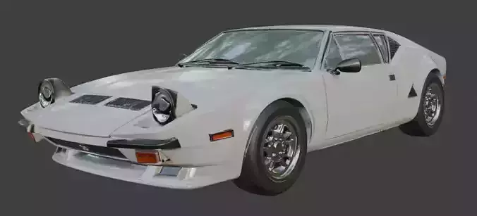 1971 De Tomaso Pantera 3D Model for 3D Printing