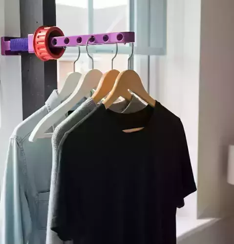 Universal Snap-On Hanger for Windows and Doors