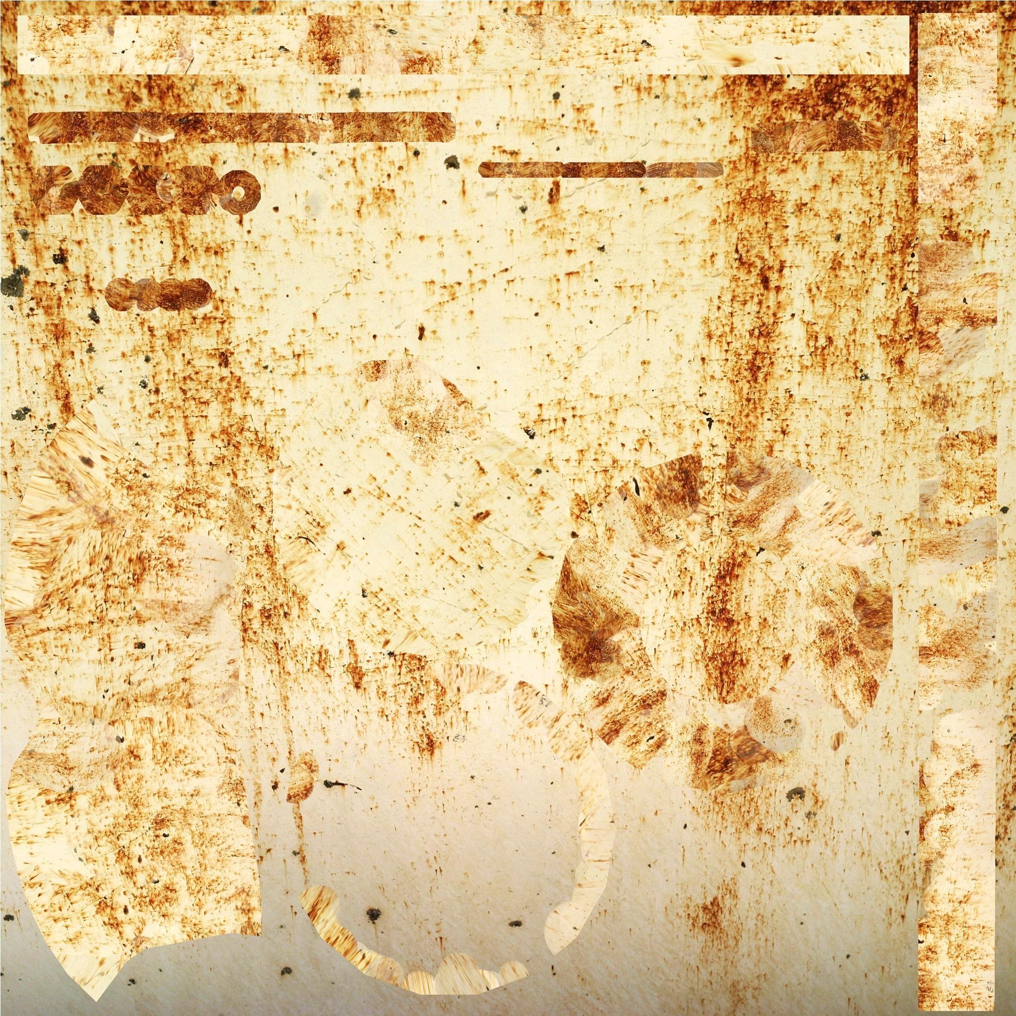 Wharf Bollard rusted Free low-poly 3D model_3