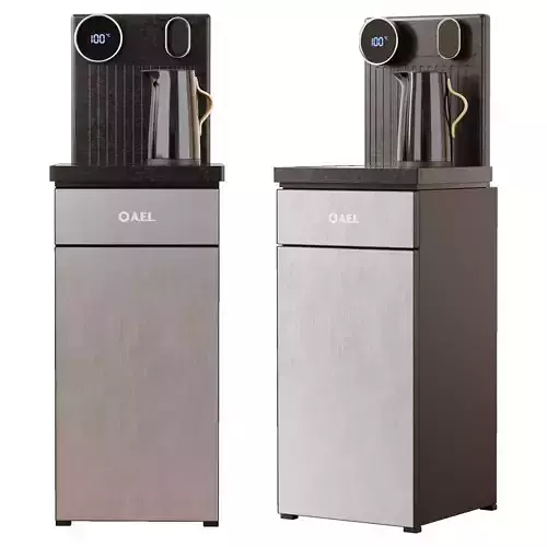 Cooler with a tea table