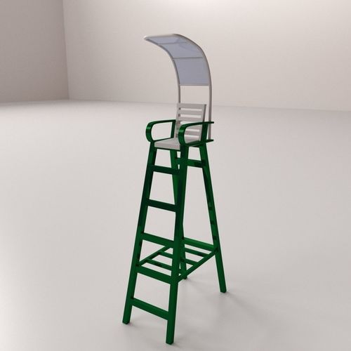 Tennis Umpire Chair 3D model