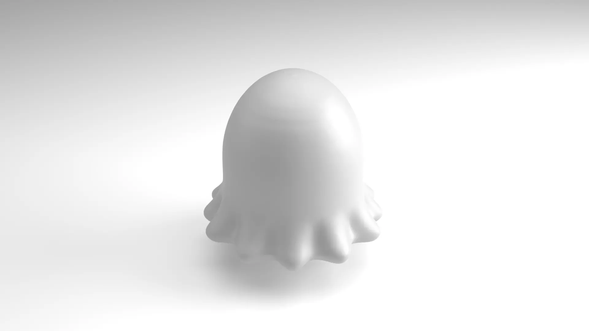 Ghost Figure 3D Printable Model 3D print model_3
