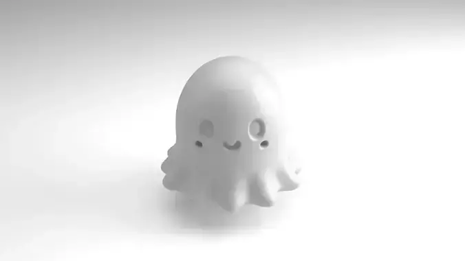 Ghost Figure 3D Printable Model