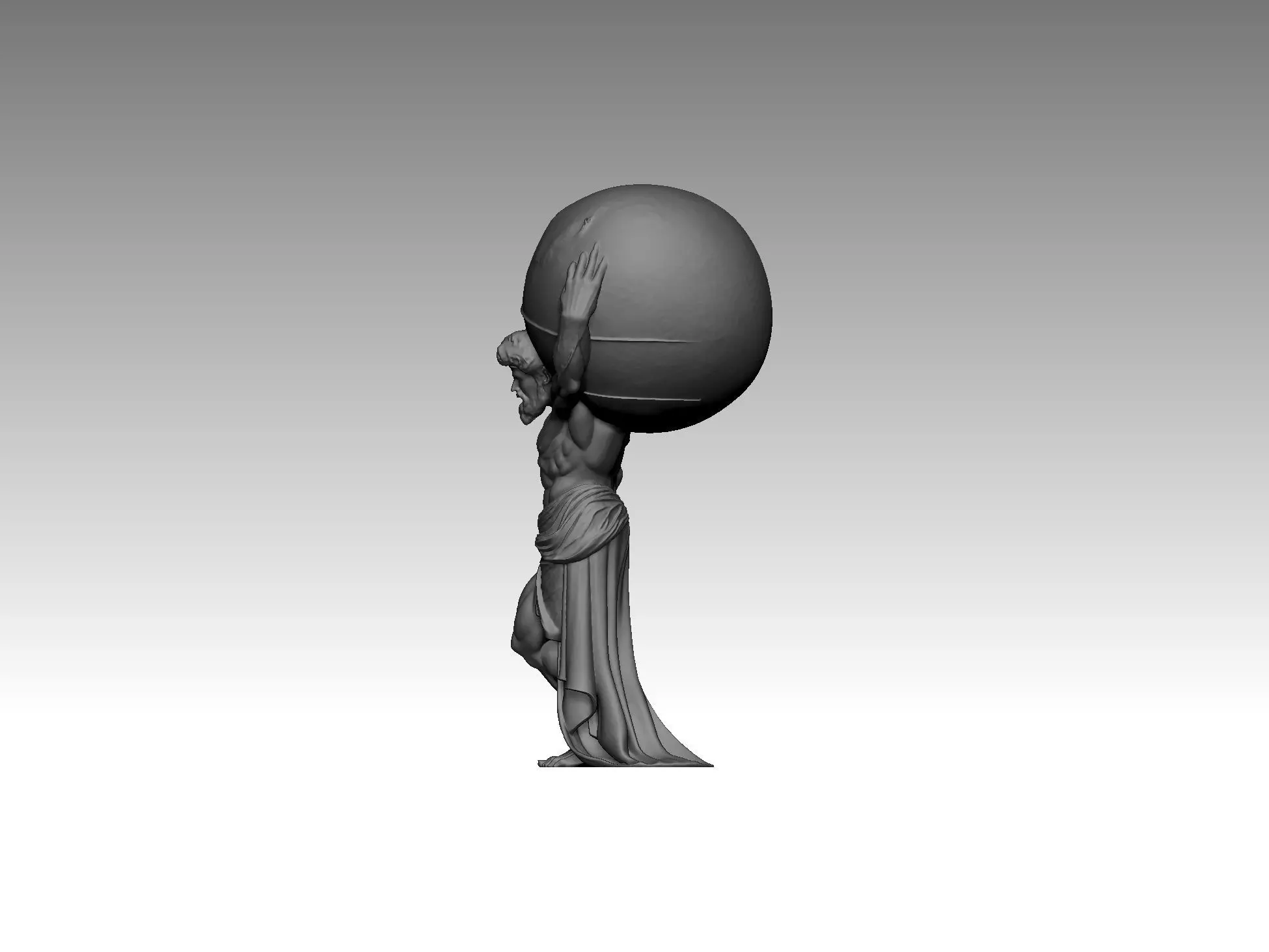 Atlas  Mythology 3D print model_1