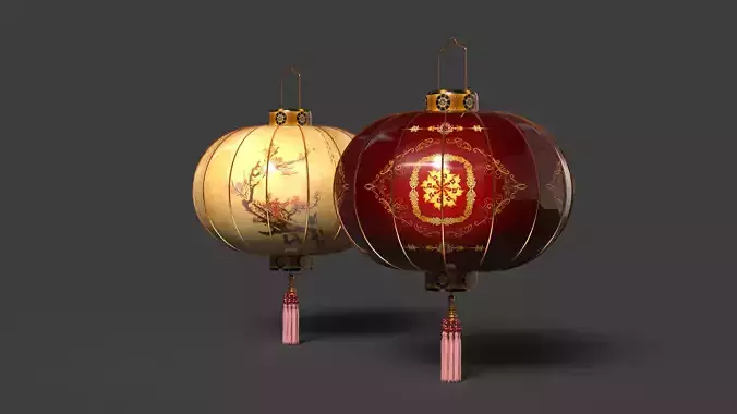 Chinese red lantern 