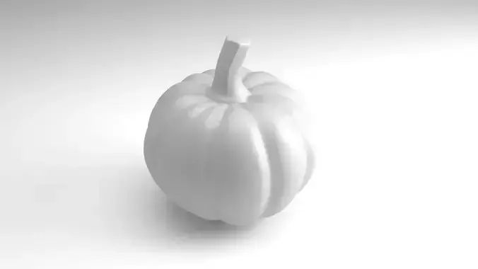 Pumpkin Figure 3D Printable Model