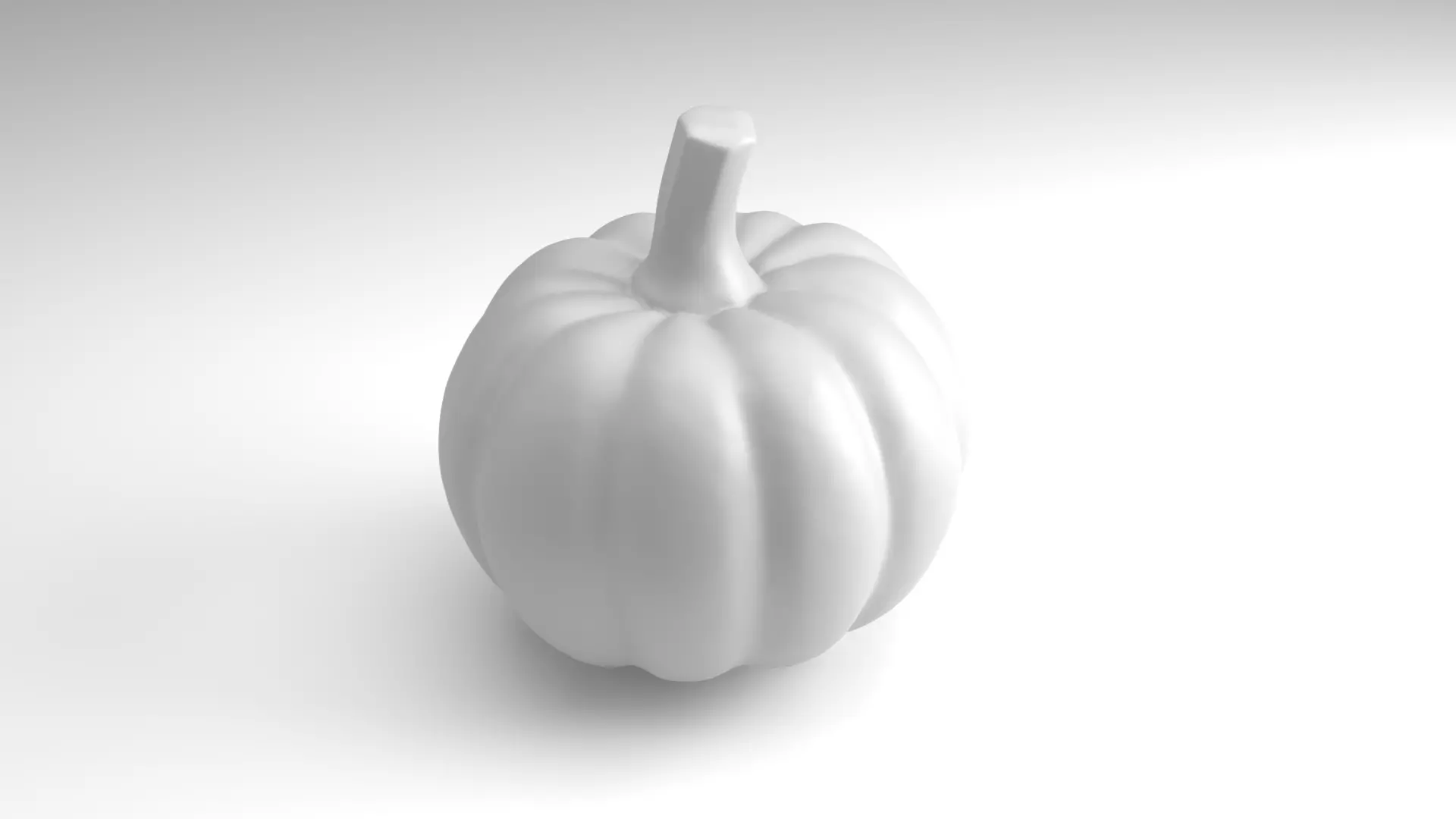 Pumpkin Figure 3D Printable Model 3D print model_2