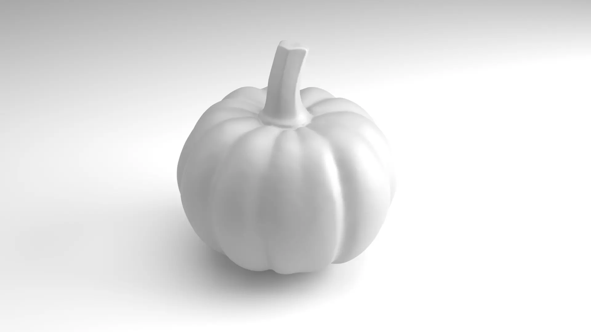 Pumpkin Figure 3D Printable Model 3D print model_1
