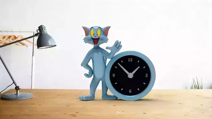 Tom desk clock