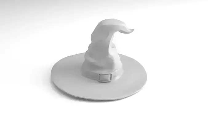 Miniature Witch hat Figure 3D Printable Model