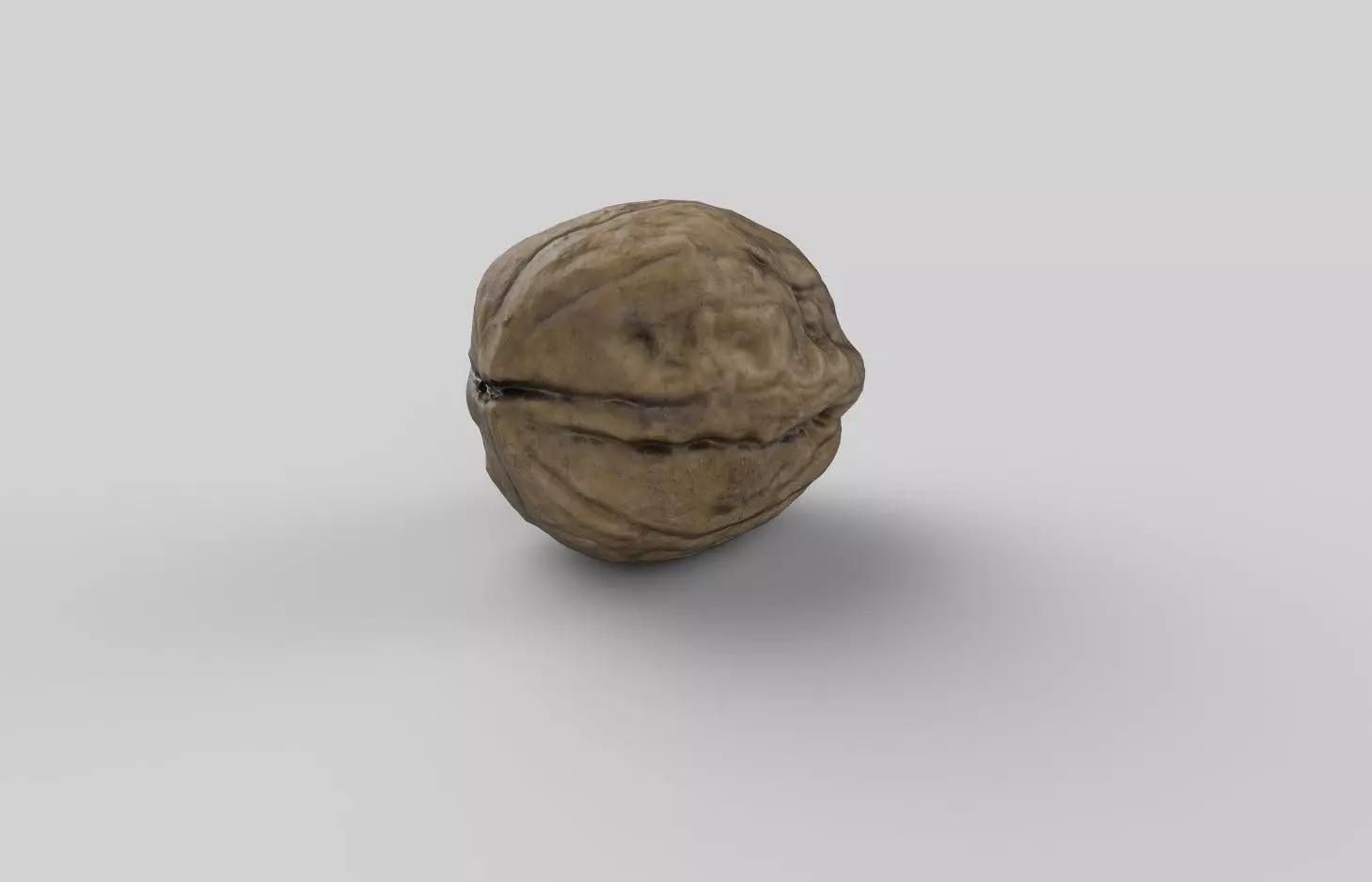 Walnut M01 Low-poly 3D model_6