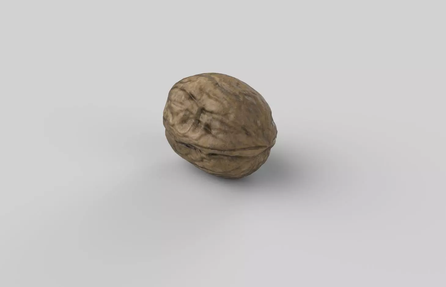 Walnut M01 Low-poly 3D model_0